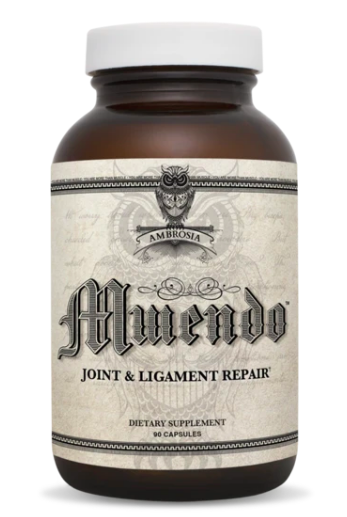 Mwendo™ is the single formula solution to managing the health and function of our joints, ligaments, tendons and soft tissue.

Mwendo™ works in three ways:

Increases Osteoblast activity and soft tissue extensibility
Decreases inflammation, muscle soreness and recovery time
Strengthens joints, ligaments and tendons